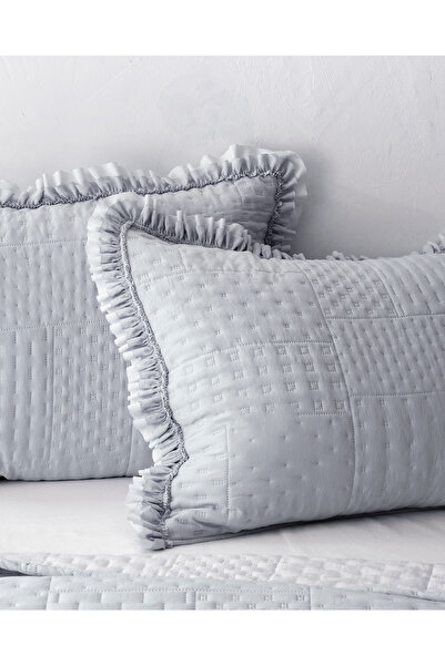 Madame Coco Medus Tek Kişilik Yatak Örtüsü - İndigo