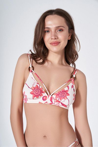 HAREM SUARE Large Floral Patterned Blois Bikini Set