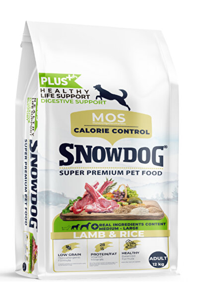 Snow Dog Plus Düşük Tahıllı Orta-büyük Irk Yetişkin Kuzu Etli Köpek Maması 12 Kg