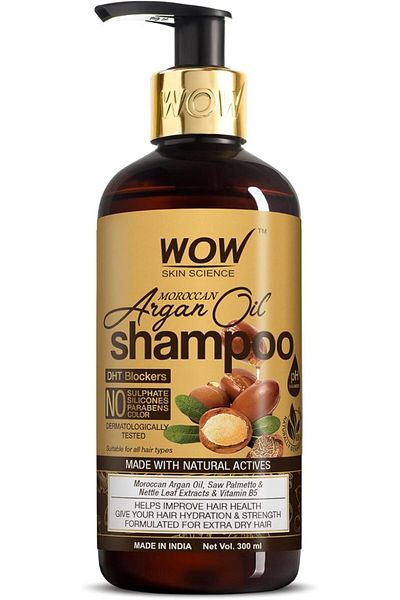 WOW Skin Science Argan Oil Shampoo 300ml