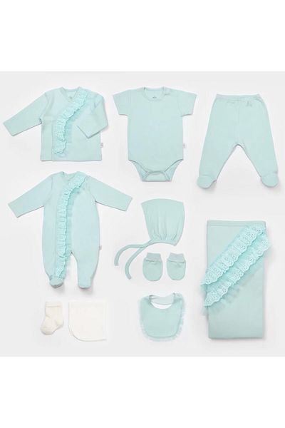 Bimini Happy Moon Newborn 10 Piece Hospital Discharge Set