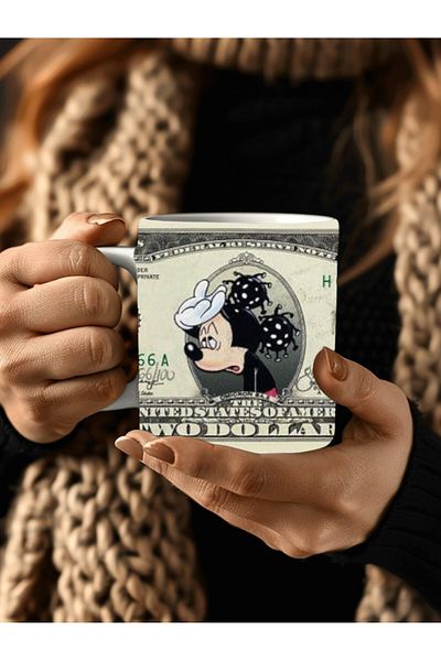 Evion Cartoon Characters Within Dollar 3D Print Porcelain Mug Mug - Gift Mug - Printed Mug