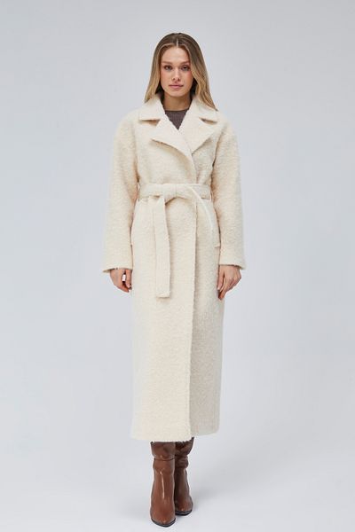 Bolivente Women's Boucle Stamp Oversize Coat