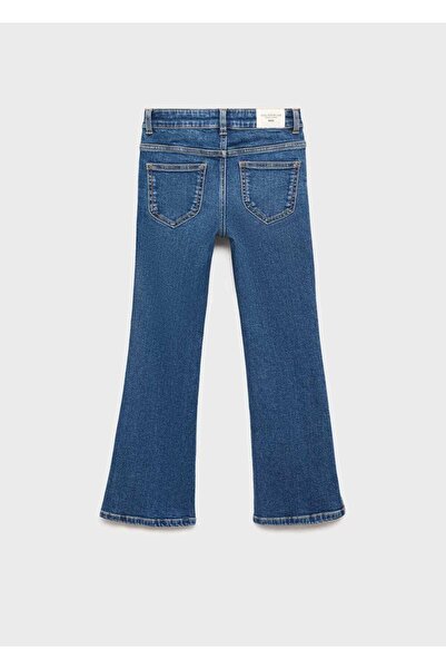MANGO Kids Yırtmaçlı flared jean