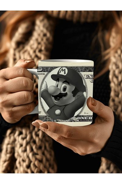 Evion Cartoon Characters Within Dollar 3D Print Porcelain Mug Mug - Gift Mug - Printed Mug