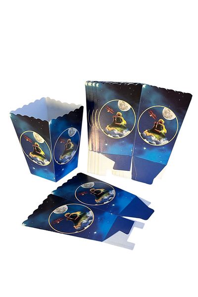 Cadde Süs Little Prince Themed Popcorn Box