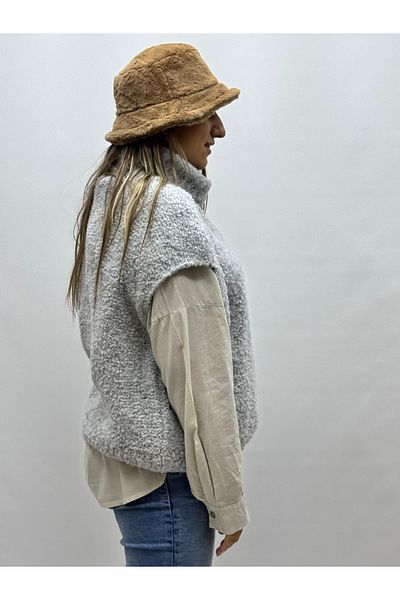 İTALYAN BUTİK Fisherman Sleeveless Sweater