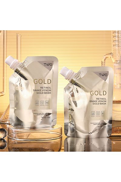 twg Anti Aging Gold Gel Face Mask Anti-Aging, Firm and Bright Skin