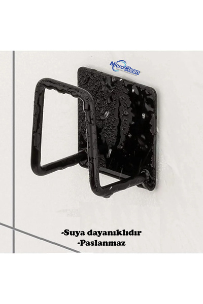 Micro Clean (2 ADET) Telli Bulaşık Süngeri Tutacağı 3M Yapışkanlı Evye Düzenleyici Telli Bulaşık Süngeri Tutucu