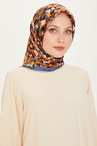 Armine ΜΕΤΑΞΙΝΟ Φουλάρι ARMIN 9214D (TWILL)-03