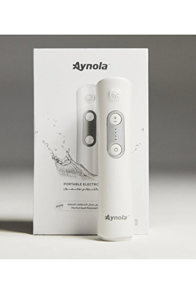 Aynola شطاف محمول، أبيض - بخاخ شطاف يدوي للسفر بضغط ماء قوي للنظافة الشخصية