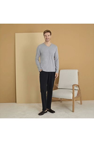 elitepoint Σετ χειμερινών πιτζάμες 1626 ανδρικό μεγάλο μέγεθος