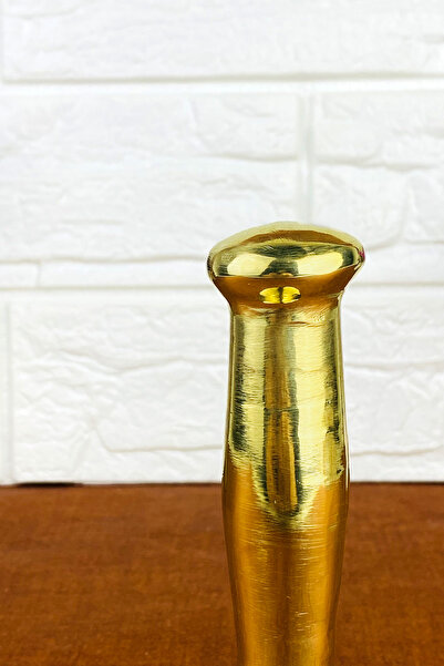 Tiesa Home European Type Brass Casting Round Meat Tattoo Smoothing Apparatus and Gavel