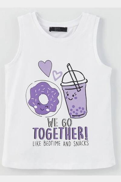 Chandraswear Girl's Cotton Tshirt White - Mingo