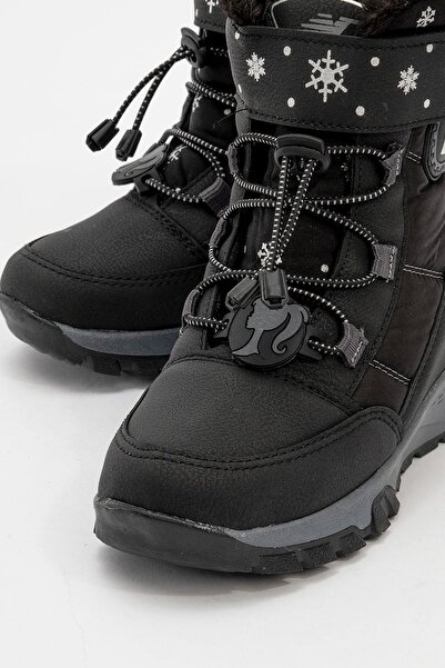 Ccway Çocuk Cırtlı Kar Botu SİYAH