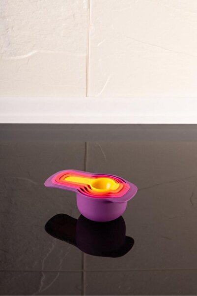 Flora Pratik 5'li Ölçü Kaşığı - Un, Baharat, Şeker ve Sıvı Ölçer