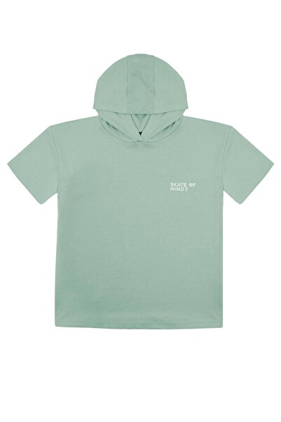 Chandraswear Boy's Green Aspen Shorts and T-Shirt Set