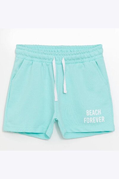 Chandraswear Girl's Shorts Turquoise- Laris