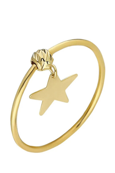 Glorria Altın Dorika Yıldız Yüzük