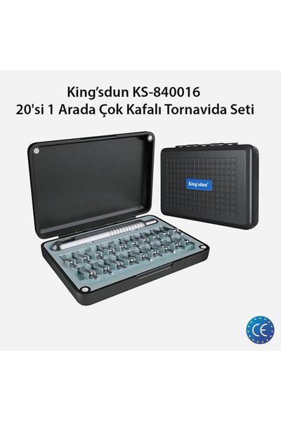 Kingsdun 20 si 1 Arada Manyetik Mini Tornavida Seti KS-840016
