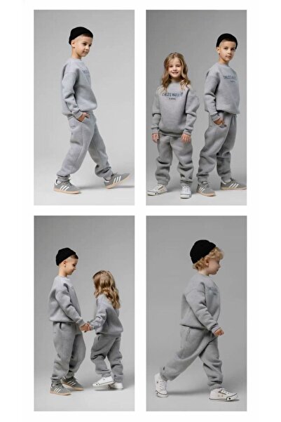 JustBS SUB TRANSMISĂ COPII CU 3 fire de cauciuc pentru sezonul GRI