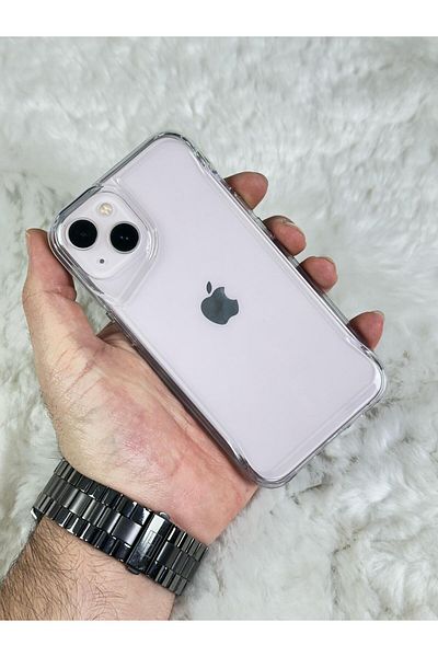Vip Case حافظة T-max من السيليكون الصلب ممتصة للصدمات ومتوافقة مع كاميرا iPhone 14 و13