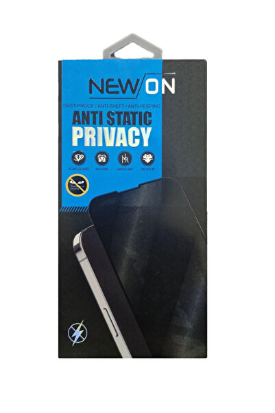 AMİDA Adonis IPhone 14 Pro Max Uyumlu Kırılmaz Cam Privacy Hayalet Ekran Koru...