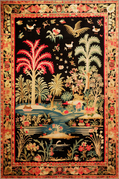 Rugs Modern Halı Συλλογή Dido 2 Σχέδιο Ταπετσαρίας Πολύχρωμο Vintage Διακοσμη...