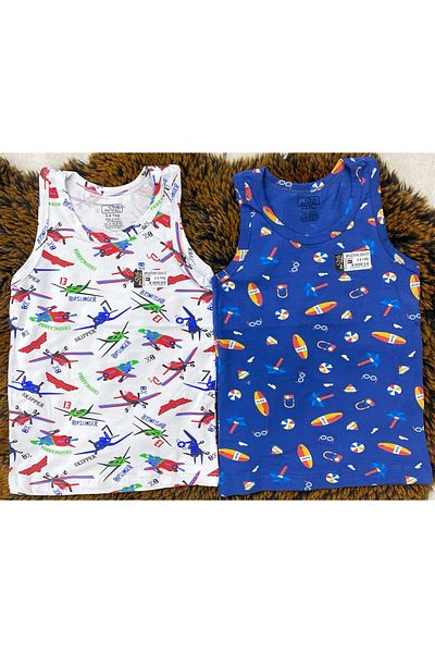 DUBAİ ÇOCUK 2-pack Boys Undershirt