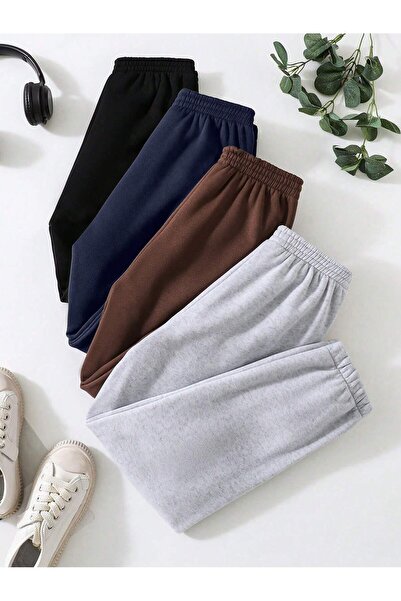 Lider Leather Φόρμα αθλητικής φόρμας από μείγμα βαμβακιού-πολυεστέρα 4 τεμαχί...