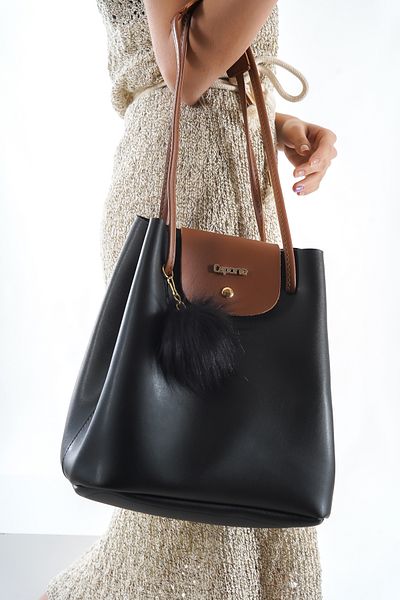 Capone Outfitters Padova Leder Damen Schultertasche