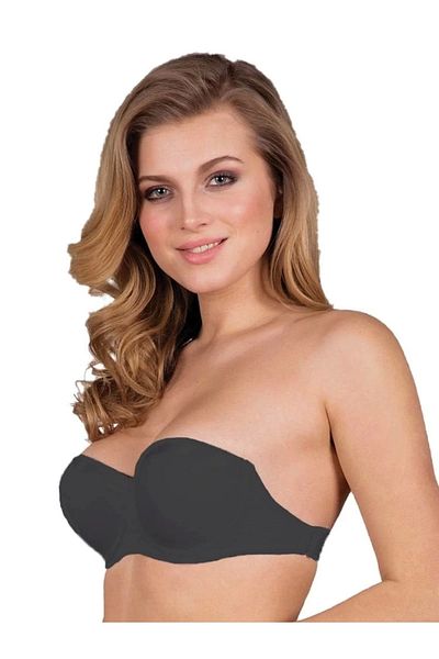 Anıl Lingerie Anıl 3616 Σουτιέν χωρίς στράπλες με υποστήριξη χαμηλής κοπής (Push Up)