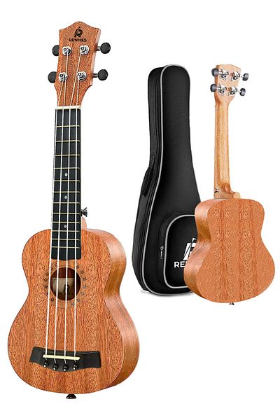 rennes Rd-21 Soprano Ukulele (Bag Capo Strap Method Plectrums)