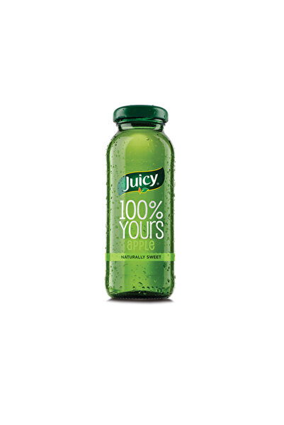 Juicy 100% تفاح 12×195 مل