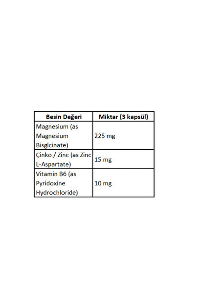 Bigjoy Sports Zma 120 Kapsül ( Veggie - Bitkisel Kapsül ) Vitamin Mineral