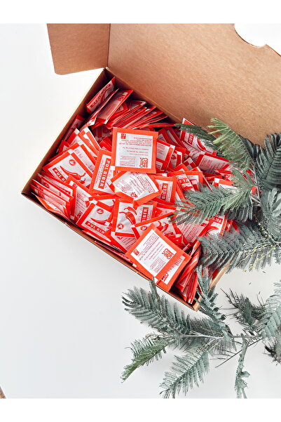 LEZZETÇİ Tek Kullanımlık Pul Biber 5x5 1000 Adet