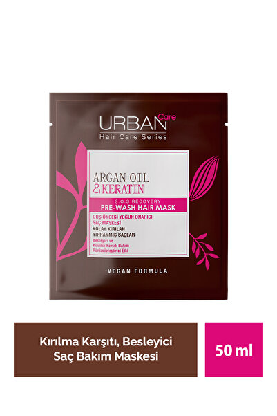 Urban Care Argan Yağı&keratin Kolay Kırılan Saçlar Besleyici Duş Öncesi Saç B...