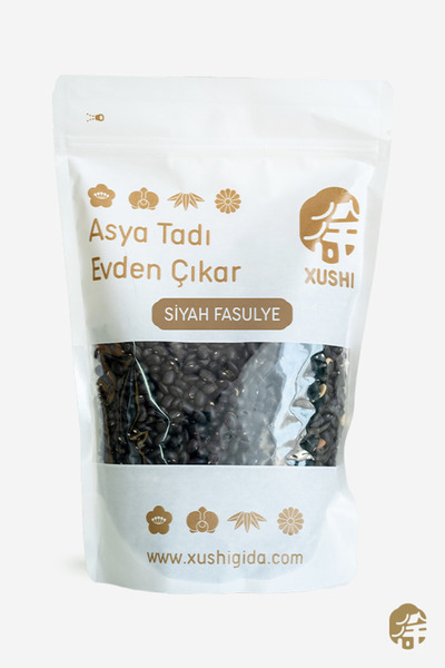 XUSHI GIDA Siyah Fasulye ( Black Bean) - 1000g
