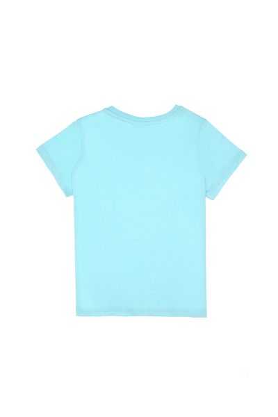 U.S. Polo Assn. Boy's Aqua Basic Crew Neck T-Shirt 50306502-Vr007