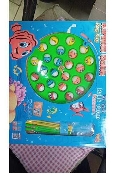 ATLAS TOYS Balık Yakalama Oyunu 24 Balık 4 Olta Pilli müzikli