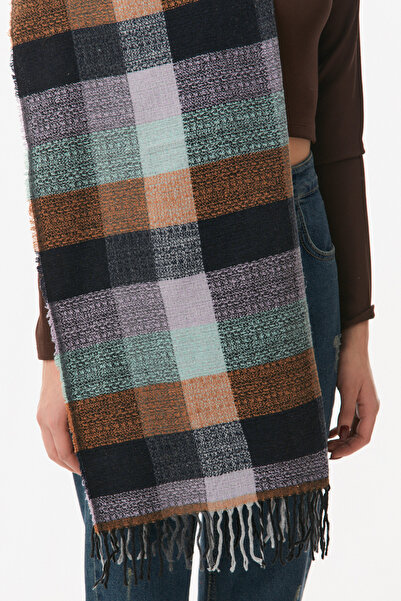 Fulla Moda Σάλι με καρό σχέδιο με απαλή υφή