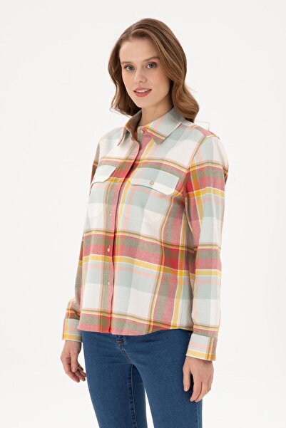 U.S. Polo Assn. Women's Tile Long Sleeve Shirt Tekspor 194876 .4