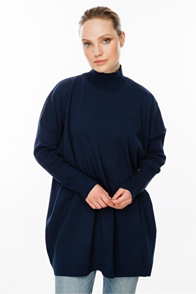 accort Yarım Balıkçı Triko Tunik-LACI