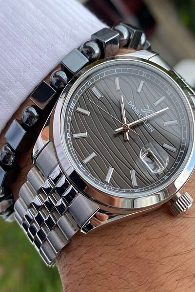 Daniel Klein Steel Cord Premium Men's Wrist Watch