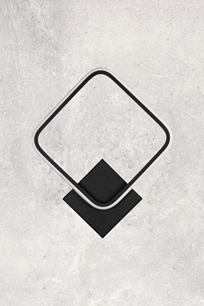 LEGACY Kira Aplik Siyah Renk Gün Işığı Ledli Banyo - Mutfak - Salon Led Duvar Aplik