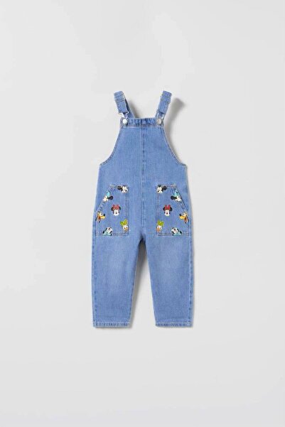 Bloom Denim Salopet Kız Cocuk