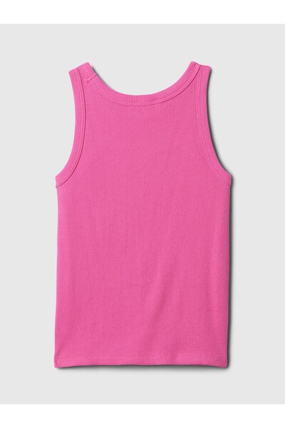 GAP Kız Çocuk Pembe Fitilli Halter Yaka Atlet