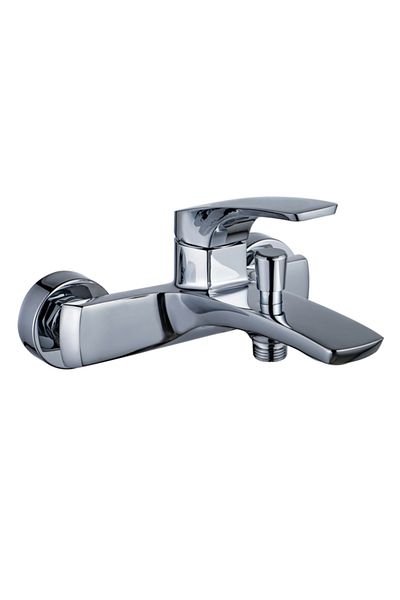 AQUADROP Durable Modern Design Single Handle Solid Brass Bath Mixer