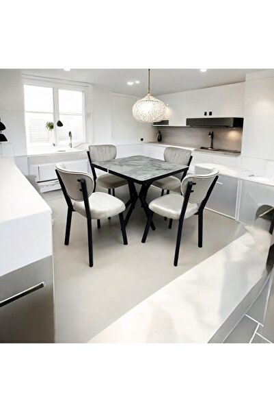 ROYALİSA TABLE CHAİR ROYALİSA KARE MUTFAK MASA SANDALYE TAKIMI