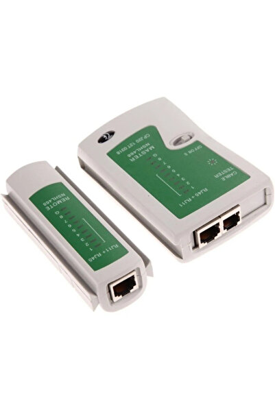 ANKTEK Rj45 Rj11  Network Test Cat internet Telefon Kablosu Test Aleti  (9V Pil Dâhil)